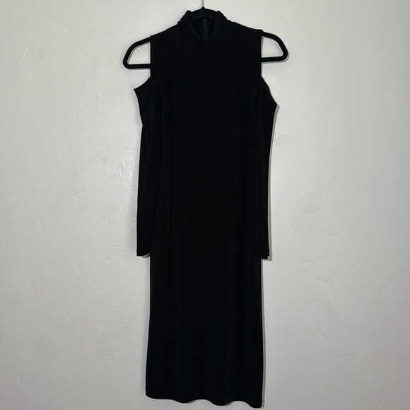 Travelers by Chico's Dresses & Skirts - Chic Open shoulder  Black Dress